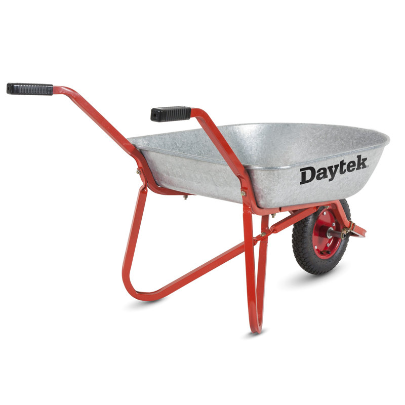 Daytek Galvanized Steel Homegardener Wheelbarrow