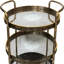 Aderito Metal Bar Cart