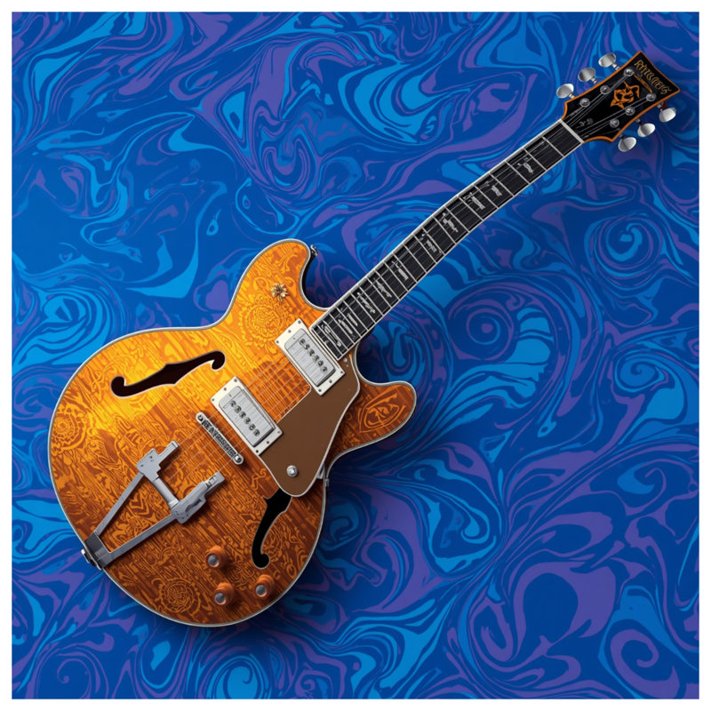 Édredon orange pour guitare électrique, Twin Extra Long