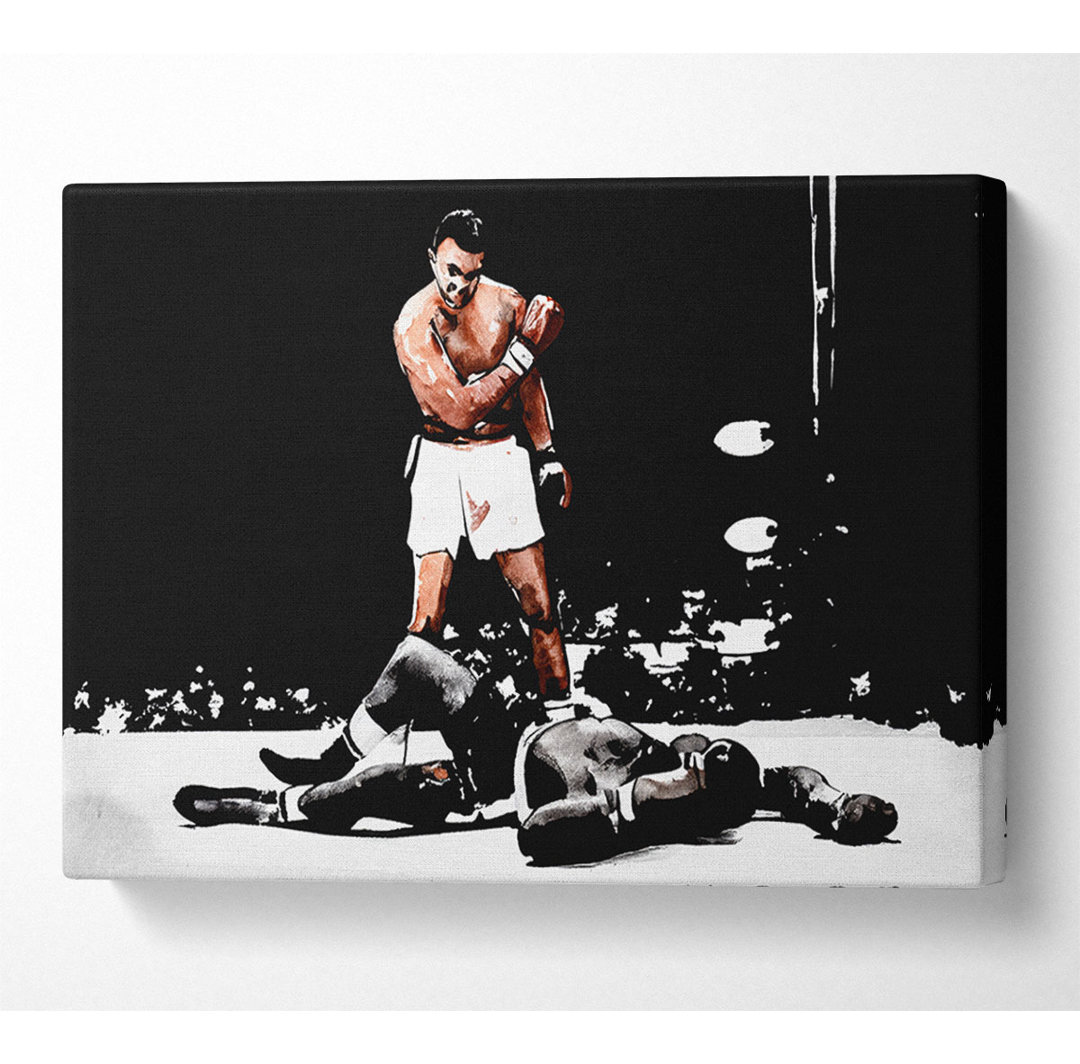 Muhammad Ali Knock Down - Druck