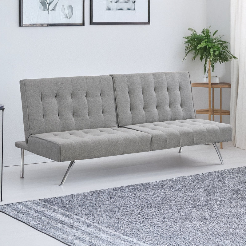 Futon canapé-lit simple chaise lit salon chaise longue