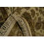 Tapis oriental élégant à motif floral beige et olive Agra 4 x 6