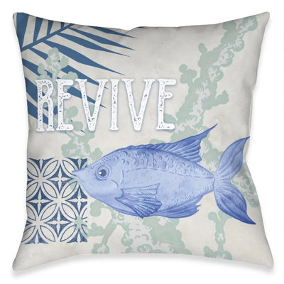 Coussin décoratif d'extérieur Coastal Spa Revive