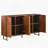 Accent Cabinet, Sideboard Buffet Cabinet With Metal Legs For Living Room, Dining Room, Entryway