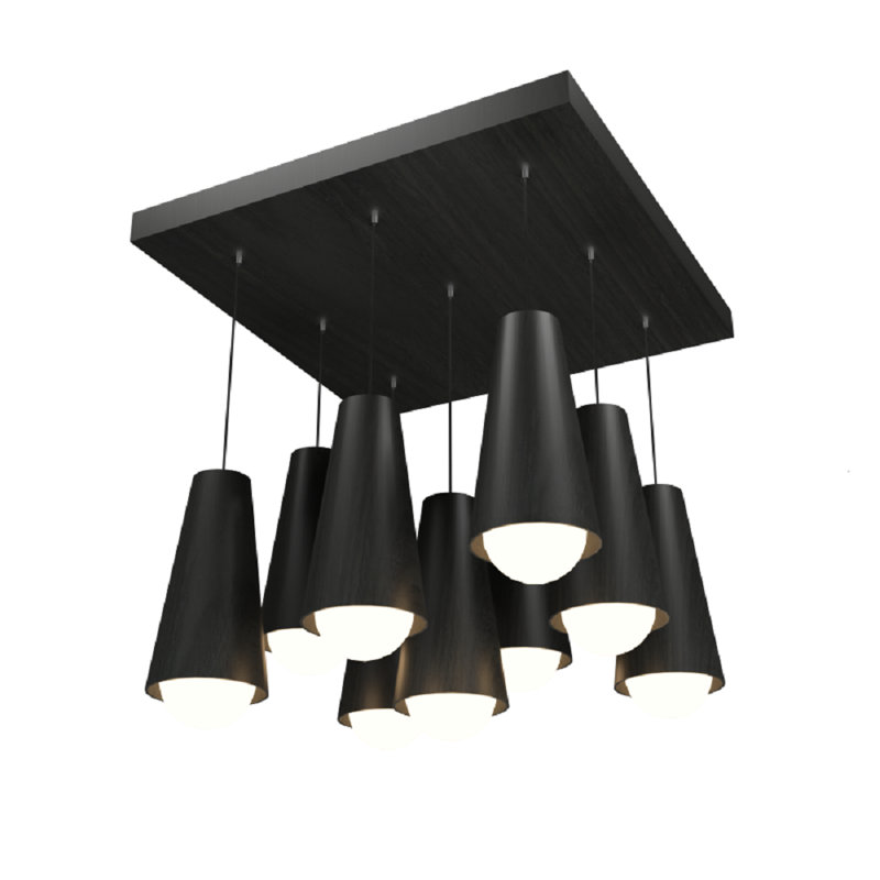 Pendant Accord 9-Set Conical, Charcoal