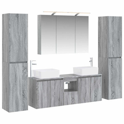 Vanity & Mirror Set
