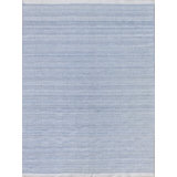 Naples Geometric Area Rug in Light Blue