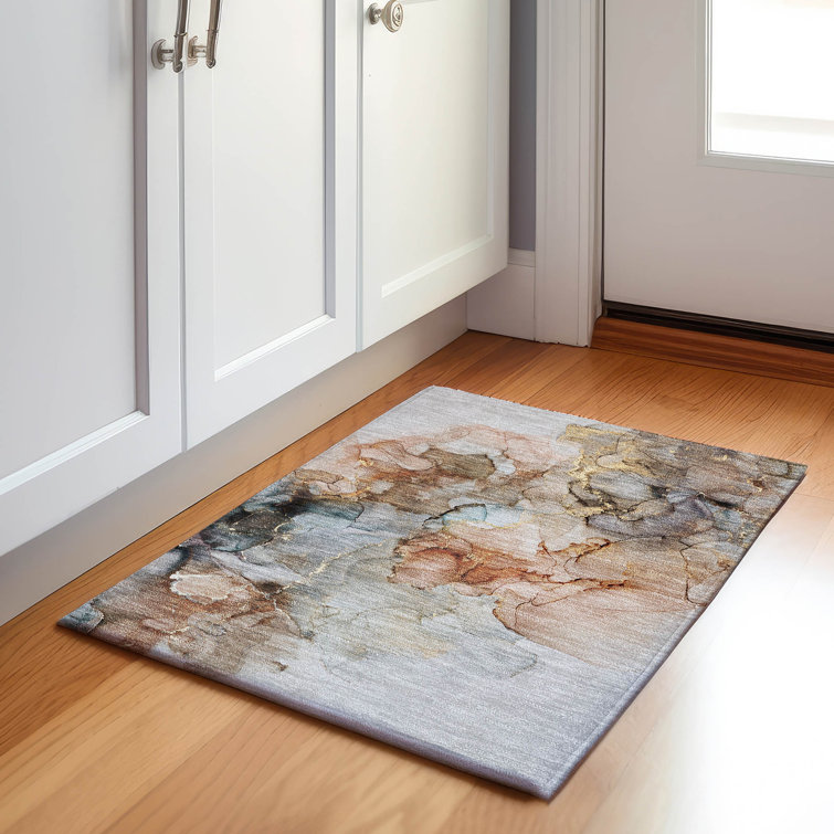 Premium Machine Washable Cerrito AMF520 Beige Rug