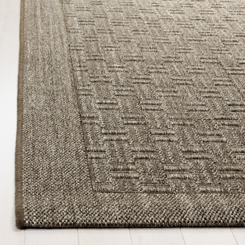 Tapis en sisal et en jute à tissage jacquard Nigella, Rectangle 8 pi x 10 pi