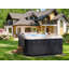 Freeport Park Crisler 230 Volt Acrylic Square Hot Tub-70118058-70118059