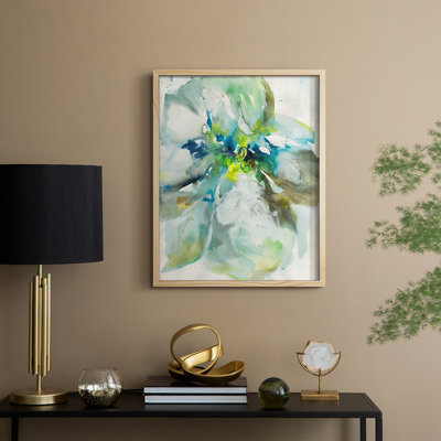 Maybe Petunias I Framed Print - Solid Wood