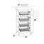 Millwright Solid Wood Kitchen Cart-43248110