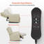 Lay Flat Power Recliner Chair with Heat and Vibration, Infinite Position, Faux Leather-468529382