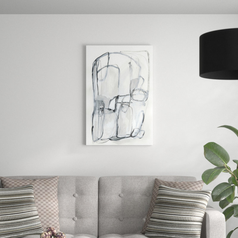 Entanglements I by June Erica Vess - Painting Print, 91cm H x 61cm W, Wrapped Canvas