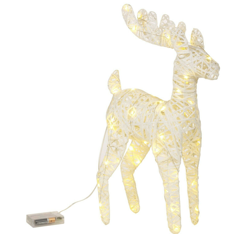 Christmas Figurines & Collectibles, White Glitter