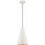 Luminaire suspendu conique à 1 lumière Carolan-1678225726