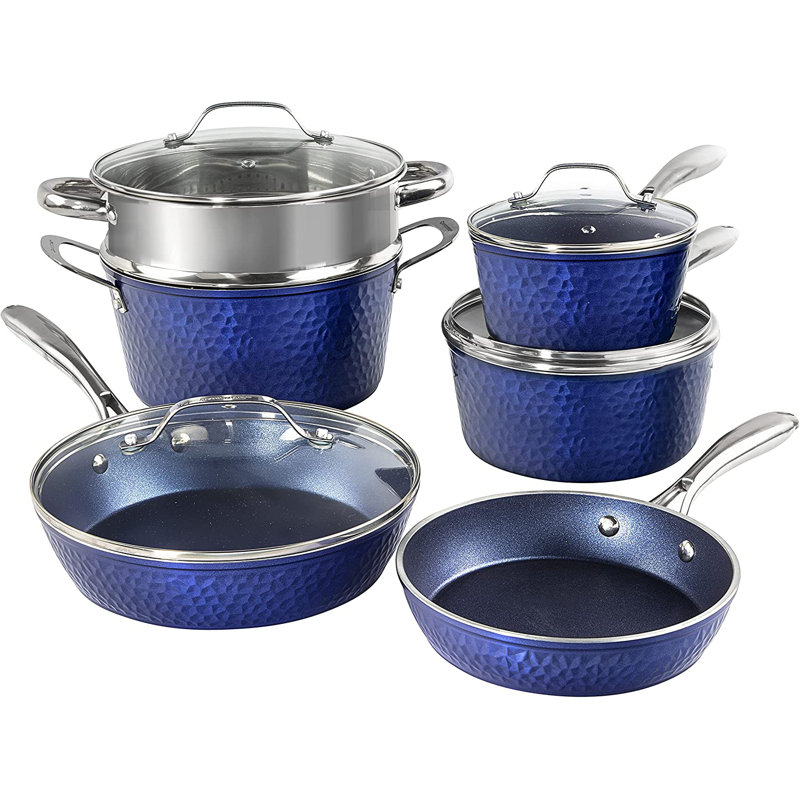 Batterie de cuisine 10 pièces Granitestone Diamond