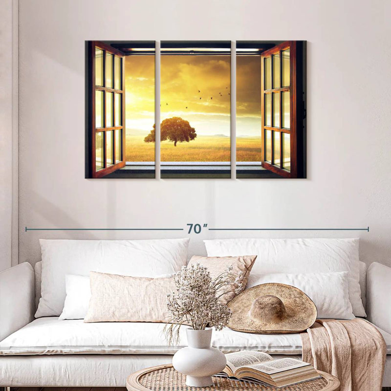 Harnek Sunny Spring Window, 28" H x 45" W