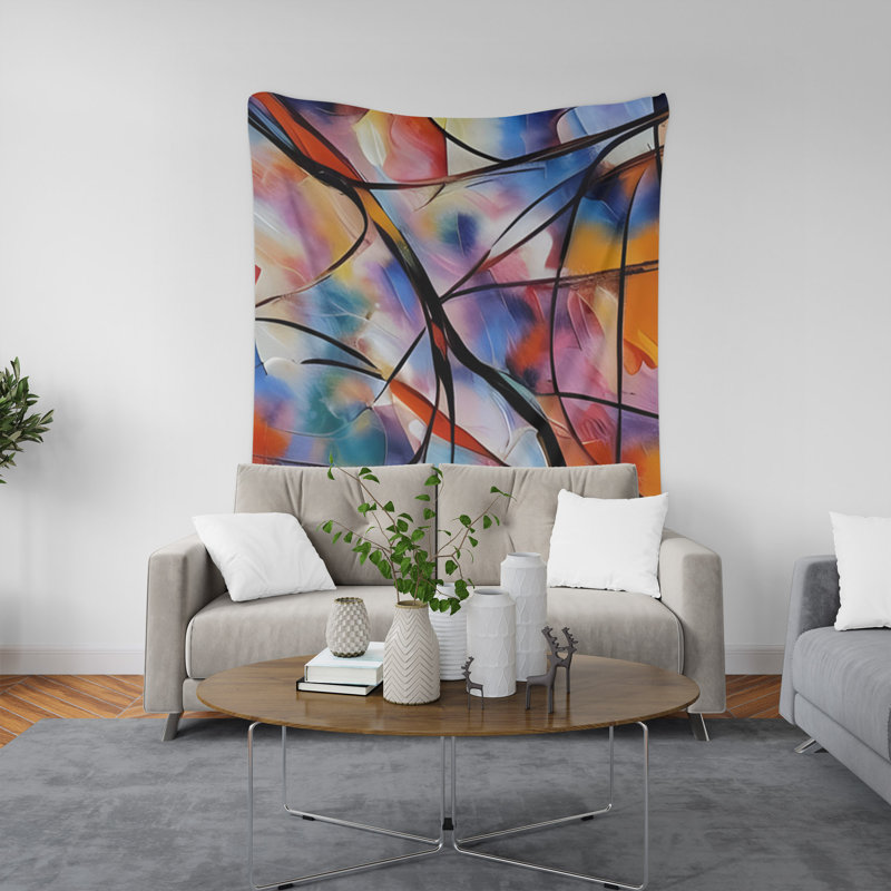 Tapisserie murale, H 60 po x l 51 po