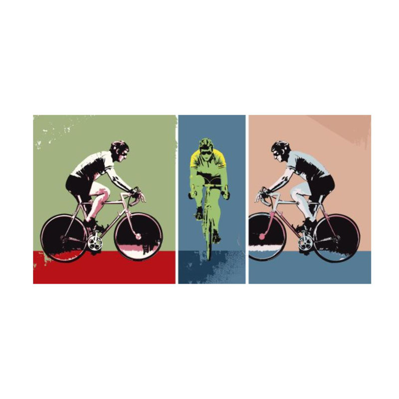 La Tour II par Chris Dunker - impression, Gel coupé au couteau, H 47 po x l 94 po