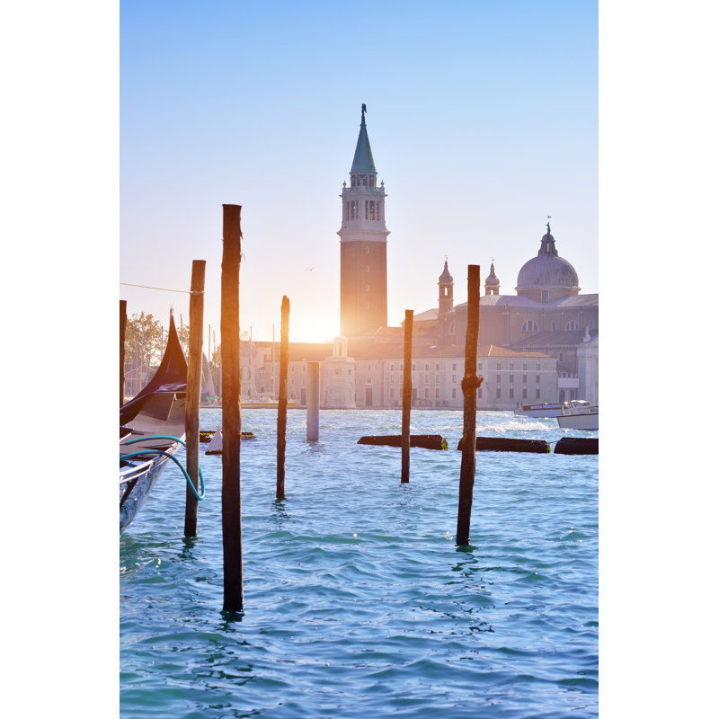 Venice Pier by Zorazhuang - Wrapped Canvas Print, 46cm H x 30cm W