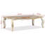 Grenoble Solid Wood Four Leg Coffee Table with Storage