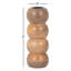 Bois, porte-votive nervuré, naturel, cylindre-403676313-417410209
