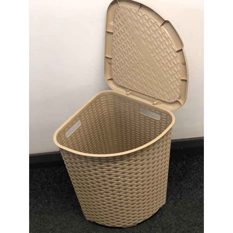 Plastic Laundry Hamper with Handles