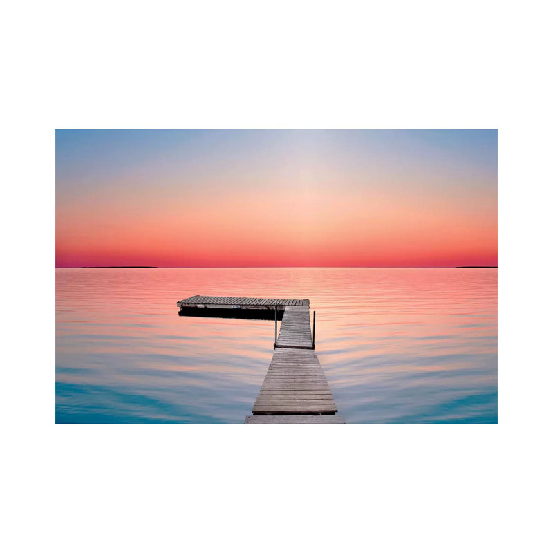 Lakescape X by James McLoughlin - Wrapped Canvas Gallery-Wrapped Canvas Giclée, 20.32 cm H x 30.48 cm W