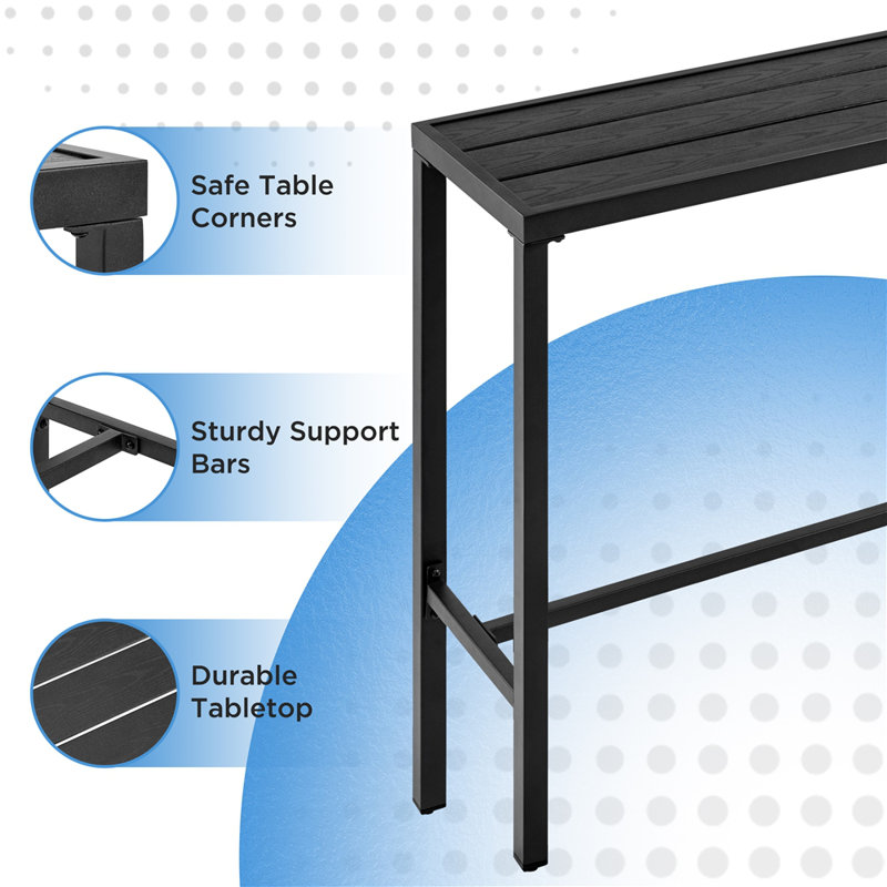 Patio Counter Height Table Bar Table For Garden