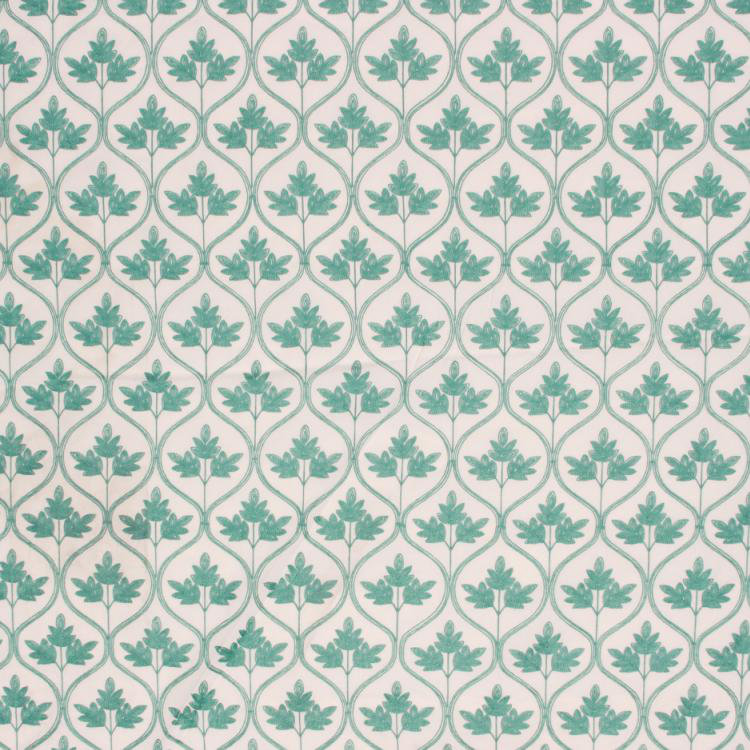 Suite Palmetto Fabric, Aqua