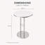 Straight Legs Round Side Table