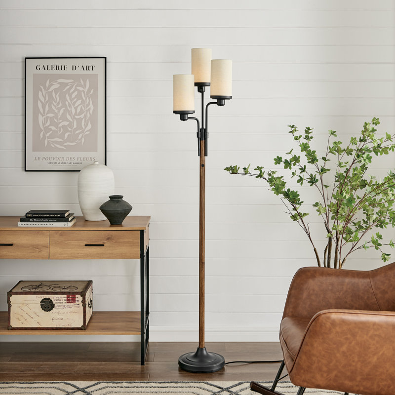 Lampe sur pied à branches 69 "Coramae