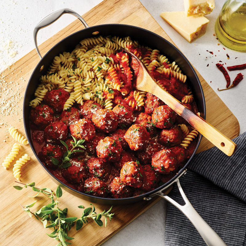 10-Piece Non-Stick Hard Anodized Aluminum Cookware Set