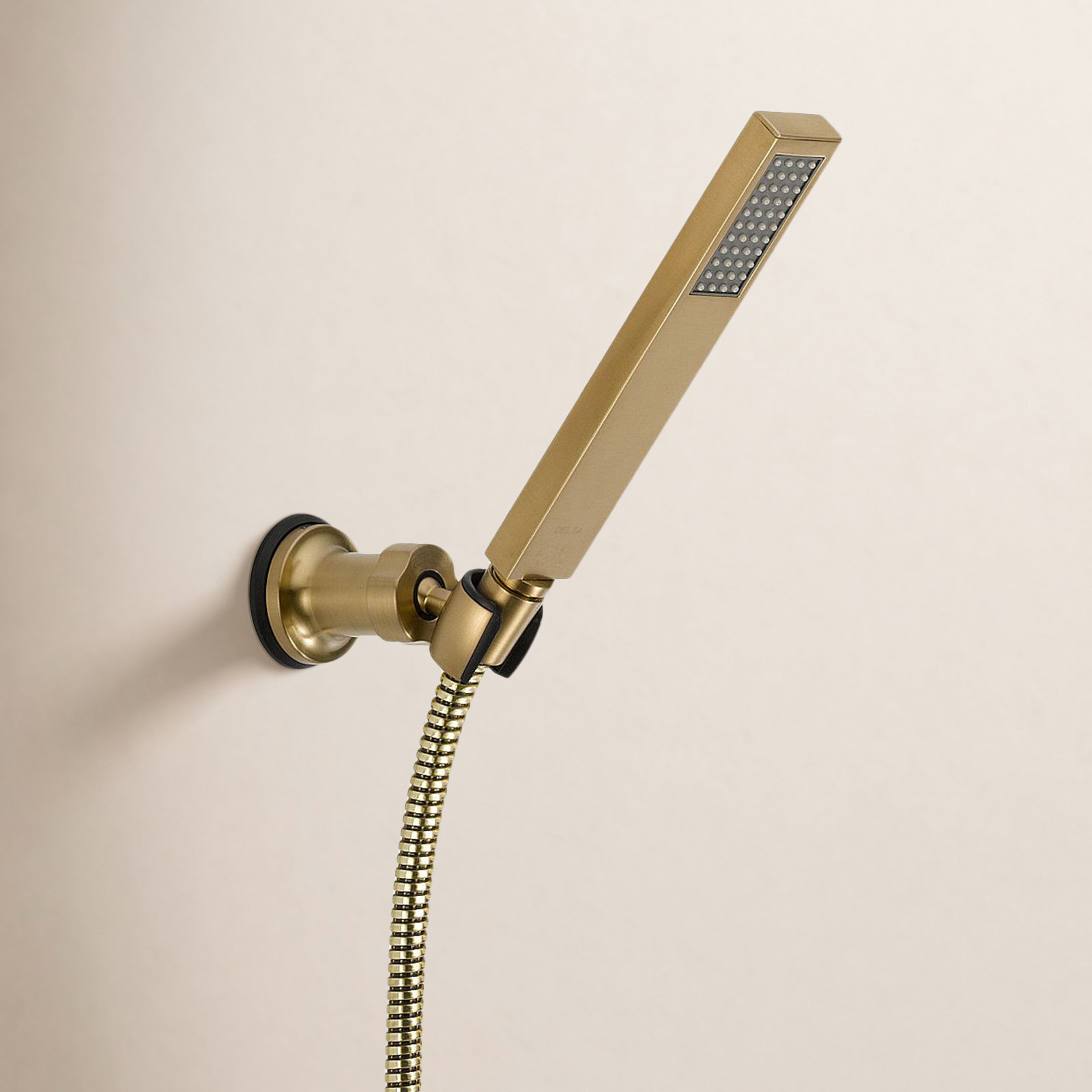 Vero Handheld Shower Head, Brilliance Champagne Bronze