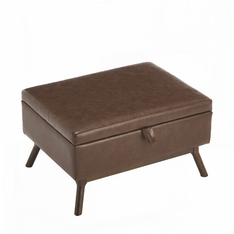 Storage Ottoman,Coffee Table, Brown