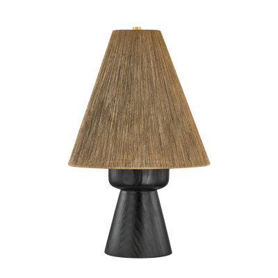 Mannsville Table Lamp in Aged Brass