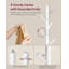 Rubber Freestanding 8 - Hook Coat Rack-413216516