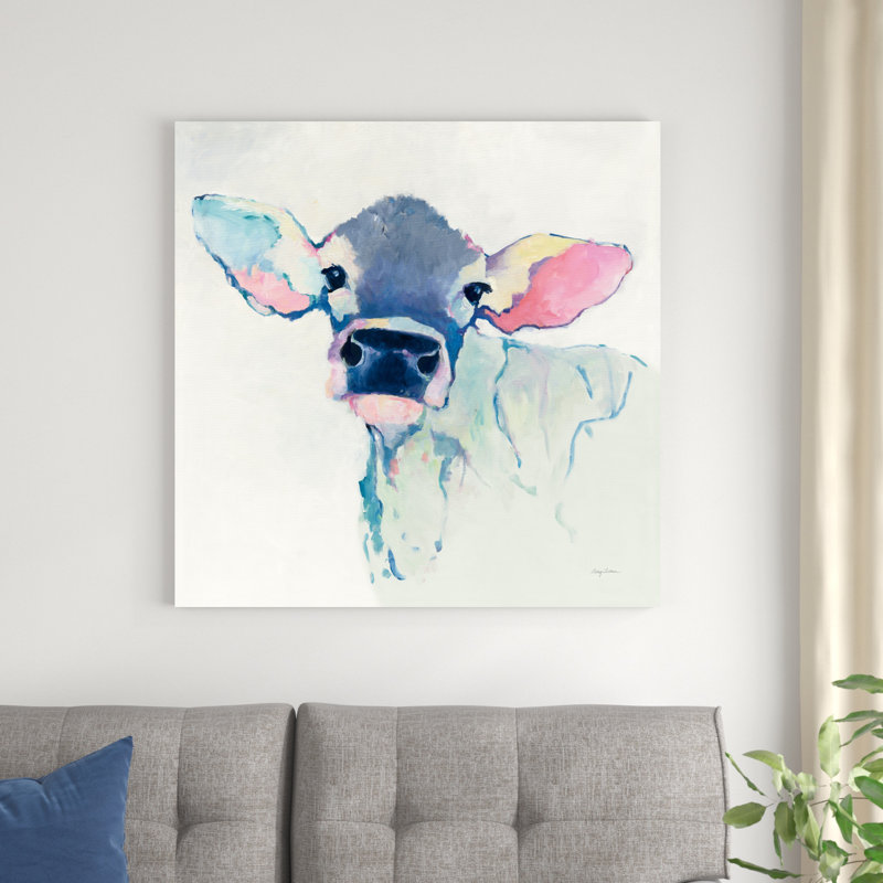 Bessie avec couleur, H 36 po x l 36 po x P 1,25 po