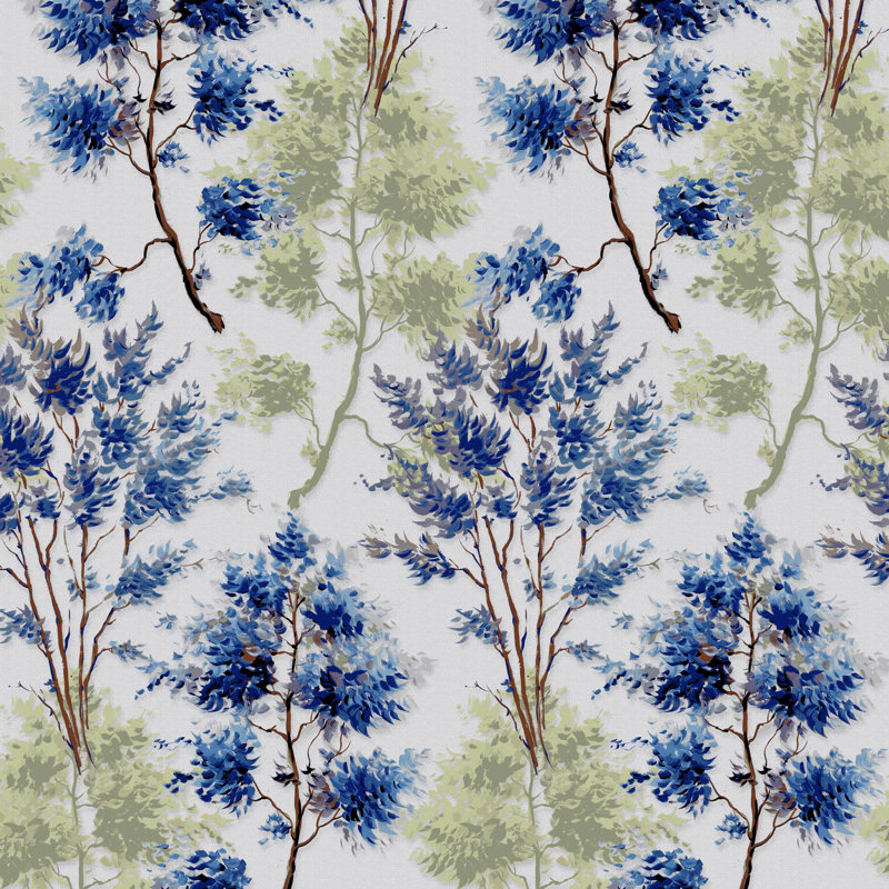 Florence Floral Printed Microfiber Sheet Set, Full