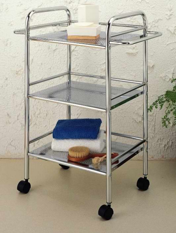Steel Bathroom Shelves