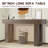 63 Inch Long Console Table, Rustic Wooden Sofa Table Behind Couch, Farmhouse Entryway Table, Industrial Accent Furniture For Entrance, Foyer, Hallway, Living Room-114146279