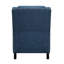 Fauteuil inclinable 1 pièce en tissu texturé avec garniture cloutée et structure en bois massif Fauteuil inclinable-1224695220