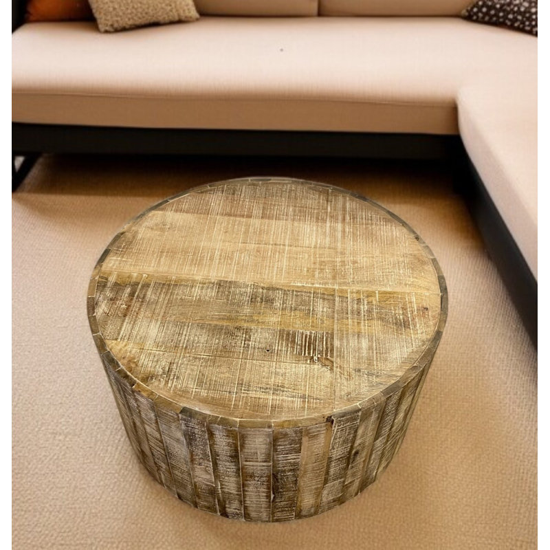 Table basse cylindrique 32 po