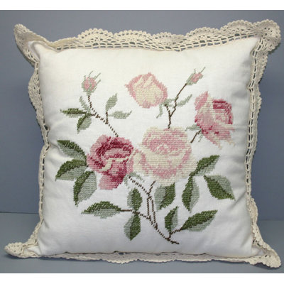 Housse de coussin en coton Hallee