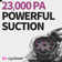 ROOMIE TEC Ricky Cordless Stick Vacuum Cleaner, 23 KPA Suction, Up to 43 Min Battery with LED lights