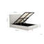 Bikari OTTOMAN BED CREAM-1041898929