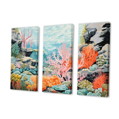 Corail et anémone «IV» - Ensemble de corail sous l'eau