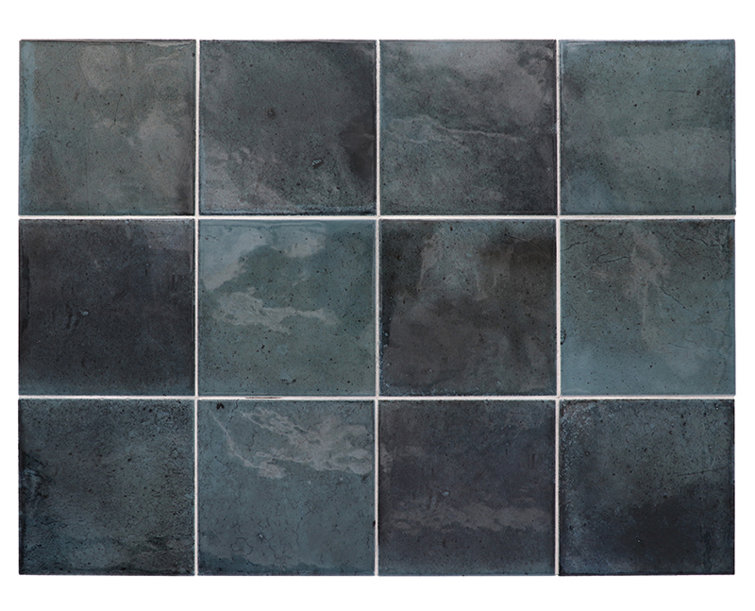 Antiek 3.94 in. x 3.94 in. Glossy Ceramic Square Wall and Floor Tile (6.46 sq. ft./case) (60-pack)
