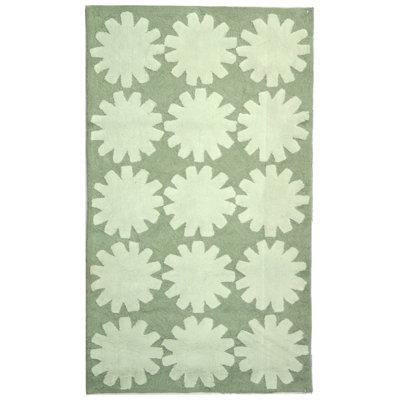 Martha Stewart Hand Hooked Cotton Rug